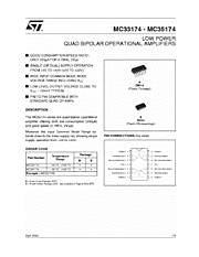 DataSheet MC33174 pdf